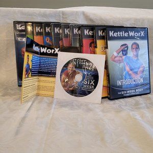 KETTLE WORX - Kettle Bell Workout System - 11 DVDs